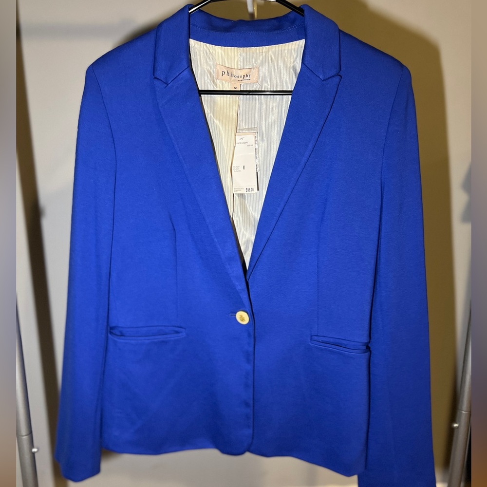 Blue Philosophy Blazer Never Worn